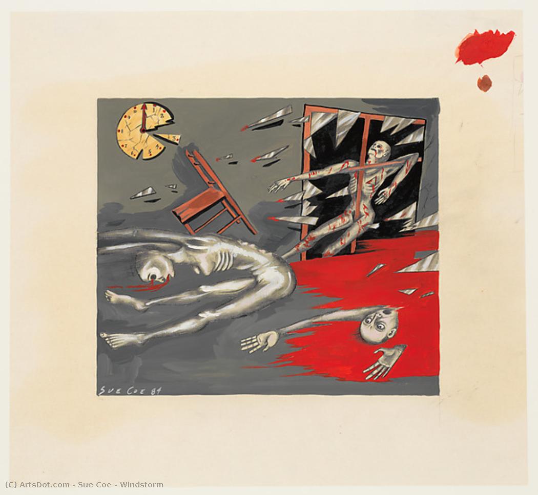 Windstorm — Sue Coe