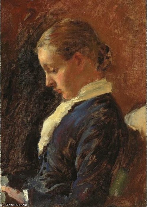 Desiree At The Piano — Elizabeth Adela Stanhope Forbes