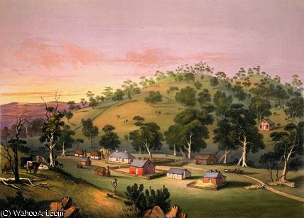 Evening At Angaston — George French Angas