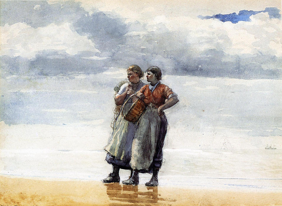 Daughters Of The Sea — Winslow Homer