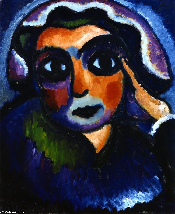 Head With Hand — Alexej Von Jawlensky