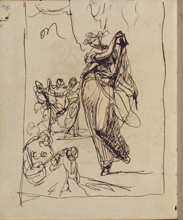 Page From A Sketchbook 32 — George Romney
