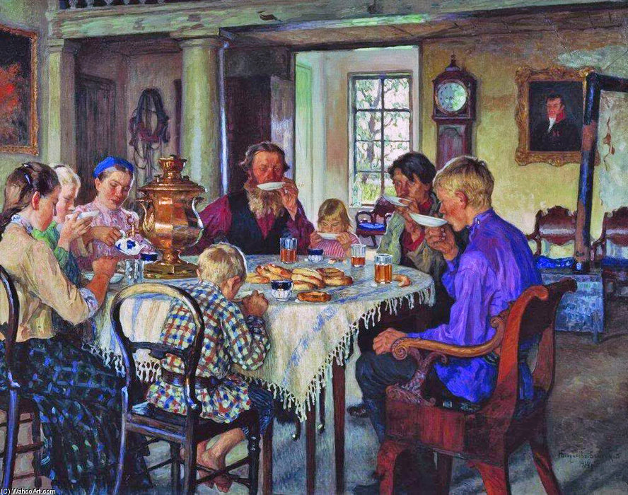 Breakfast — Nikolai Petrovich Bogdanov Belsky