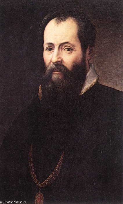 Self-portrait (detail) — Giorgio Vasari