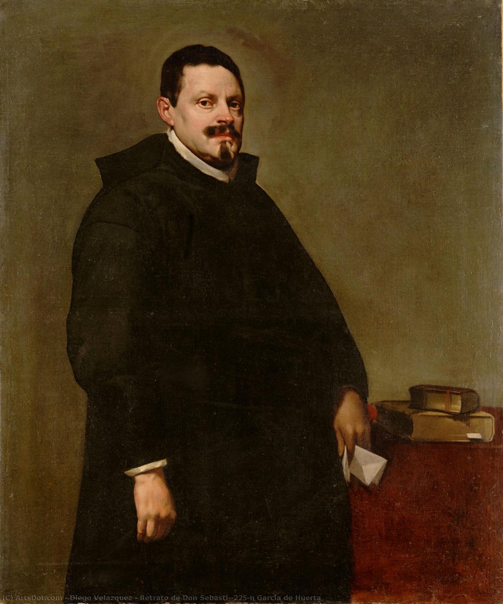 Retrato De Don Sebastián Garcia De Huerta — Diego Velázquez