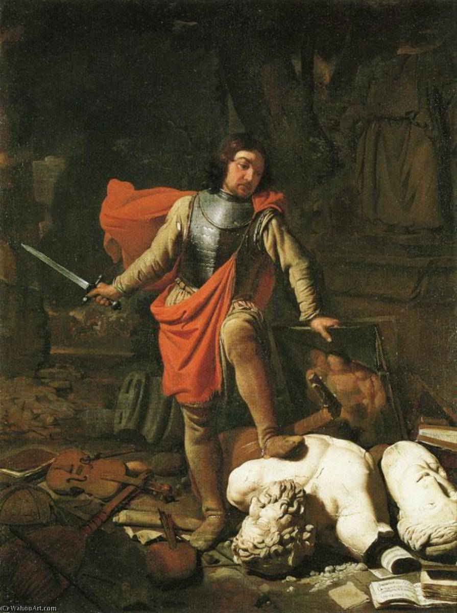 Mars Destroying The Arts — Michiel Sweerts