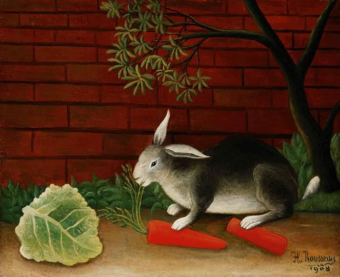Rabbit — Henri Julien Félix Rousseau (le Douanier)