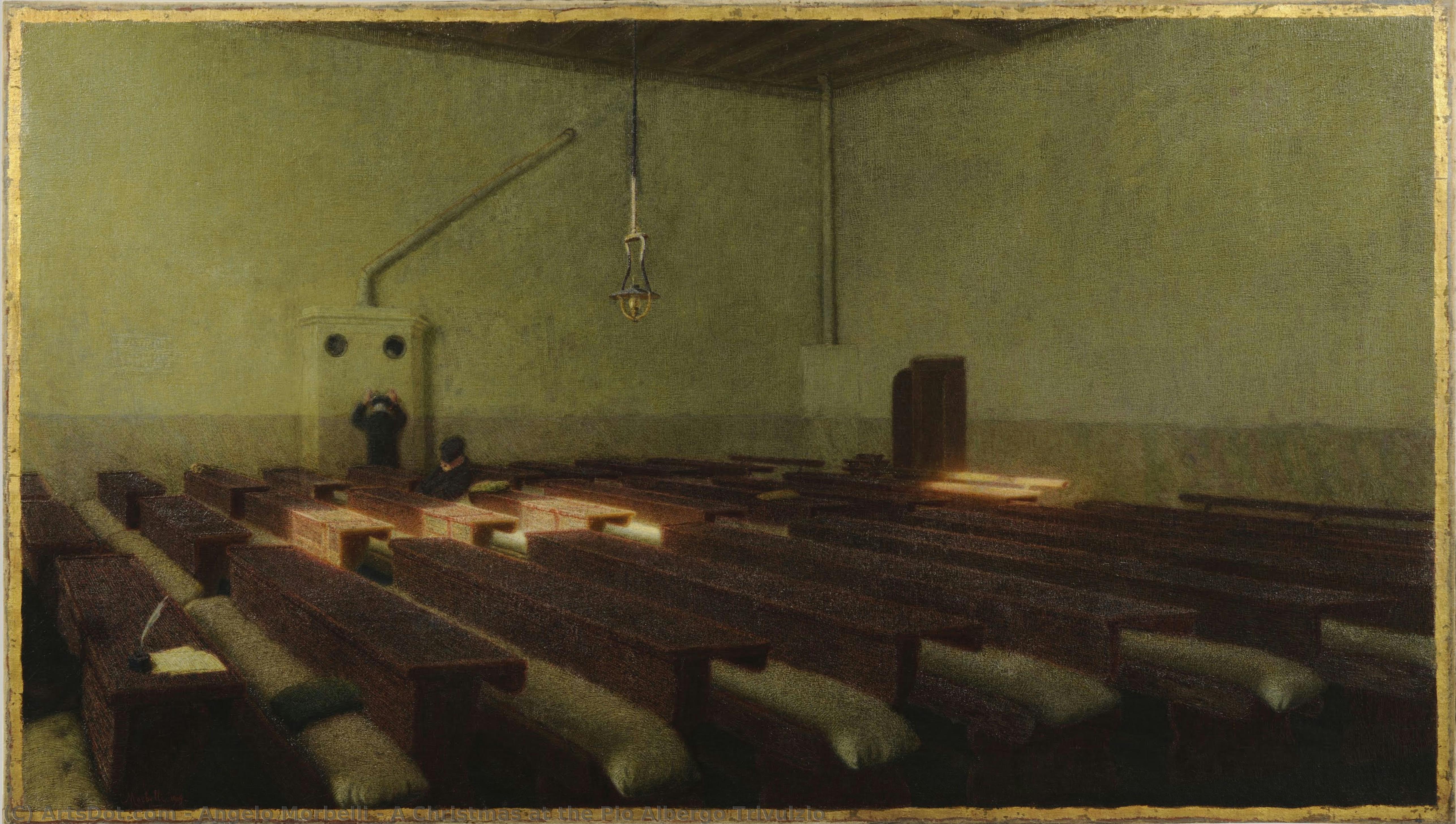 A Christmas At The Pio Albergo Trivulzio — Angelo Morbelli