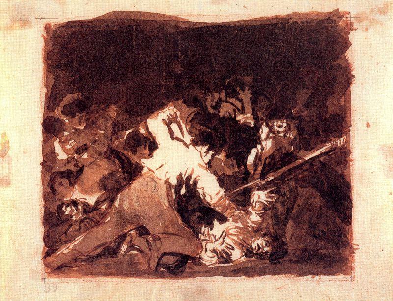 Escena De Guerra — Francisco José De Goya Y Lucientes