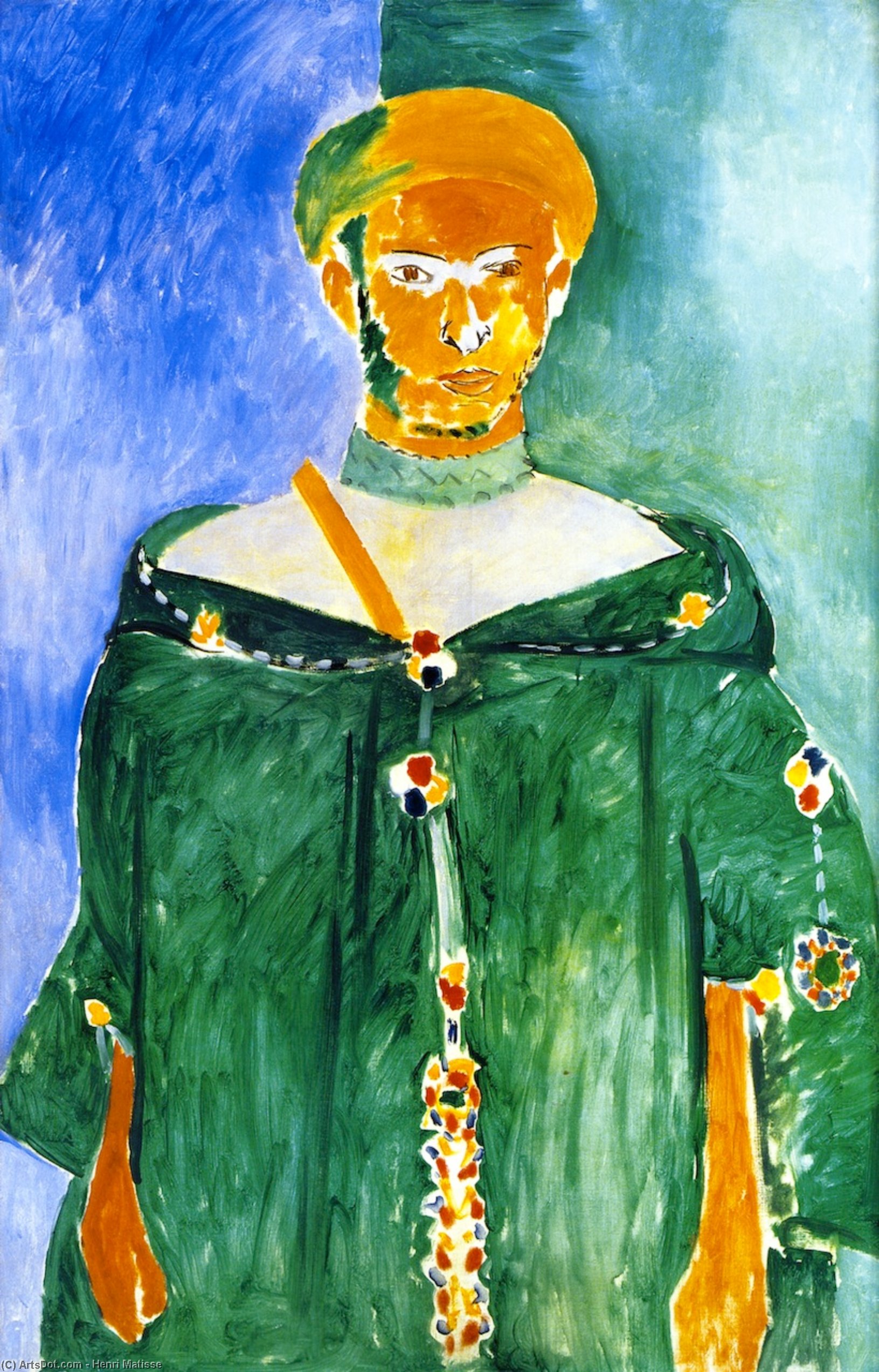 Moroccan In Green — Henri Matisse