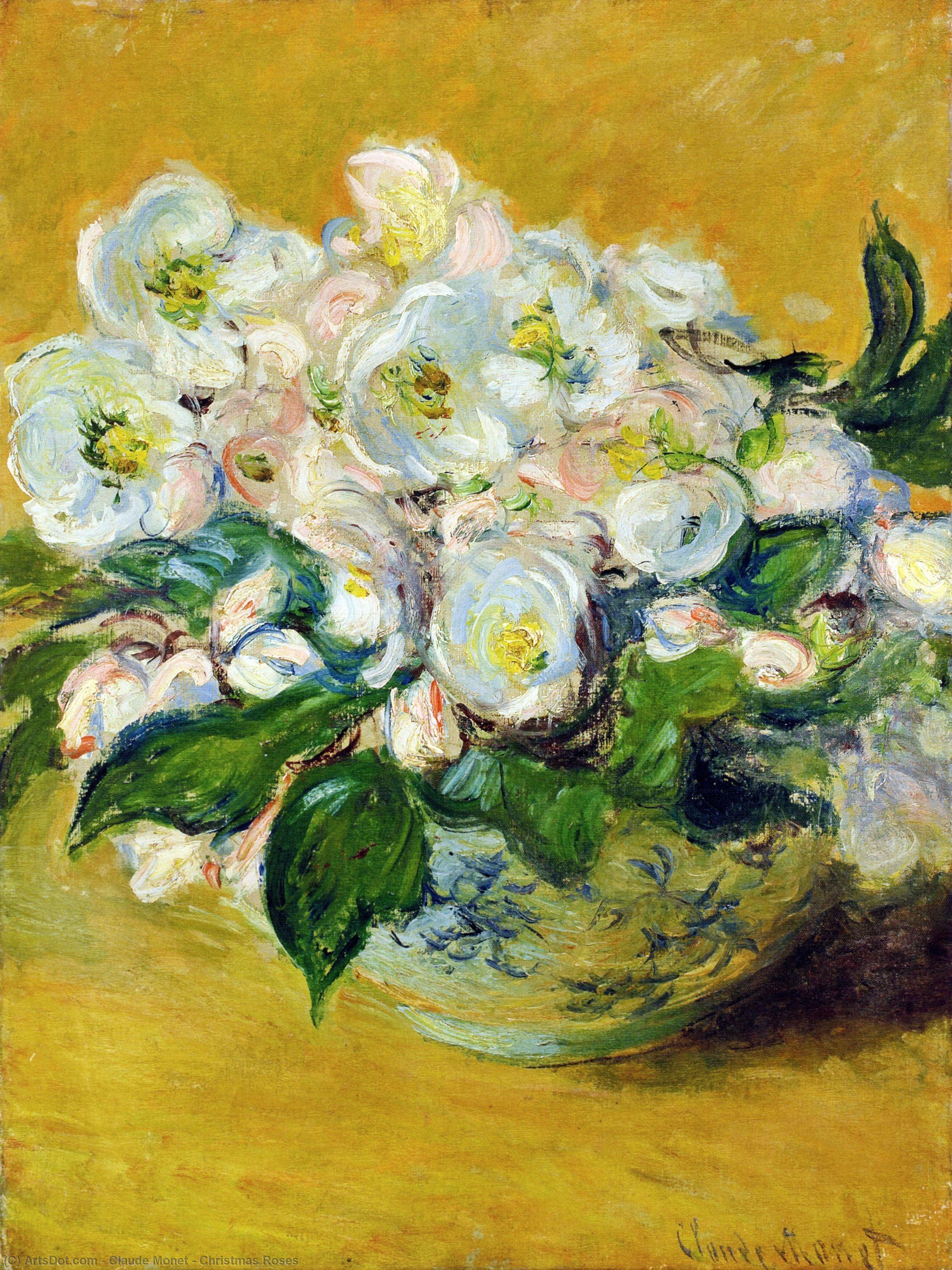 Christmas Roses — Claude Monet
