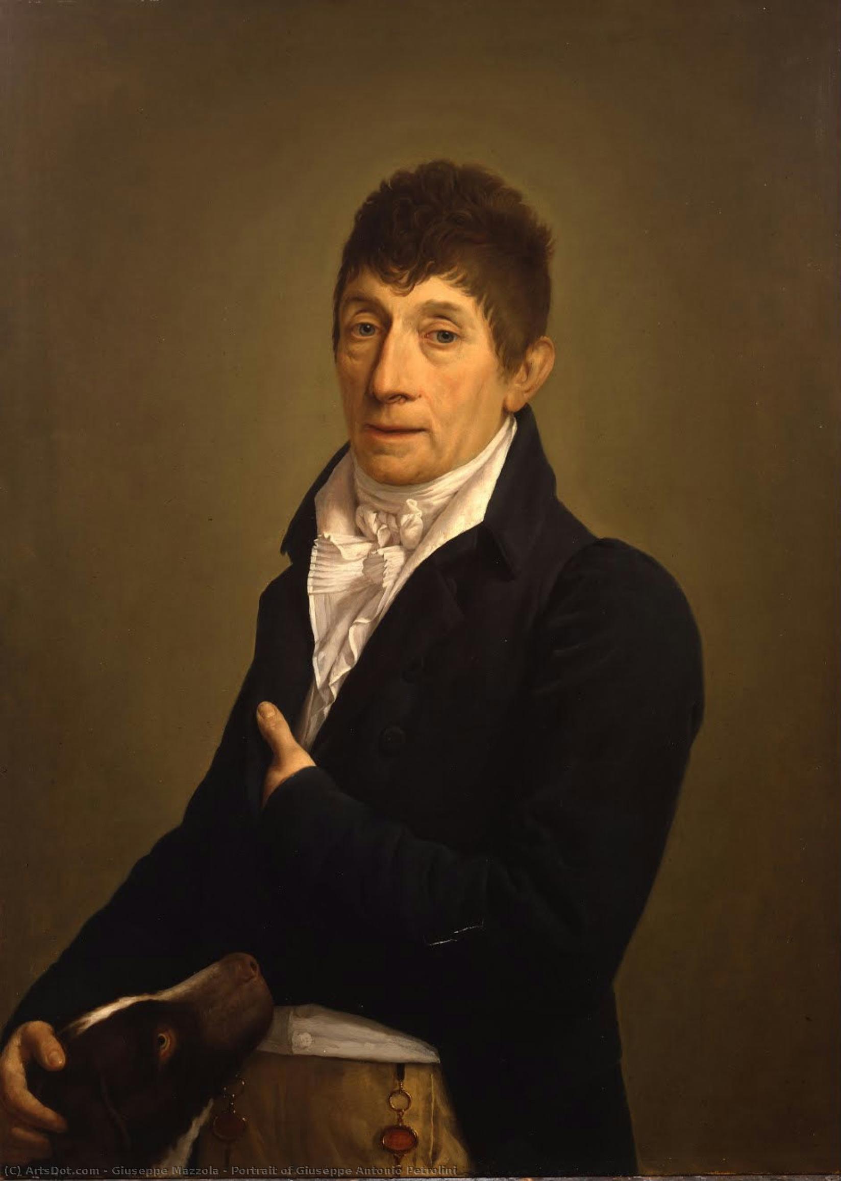 Portrait Of Giuseppe Antonio Petrolini — Giuseppe Mazzola
