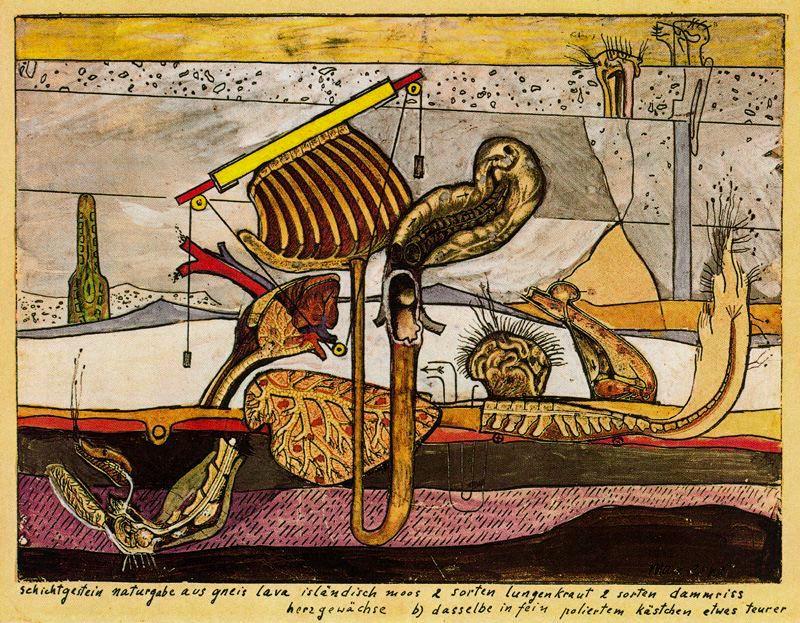 Estrato Mineral Don De La Naturaleza — Max Ernst