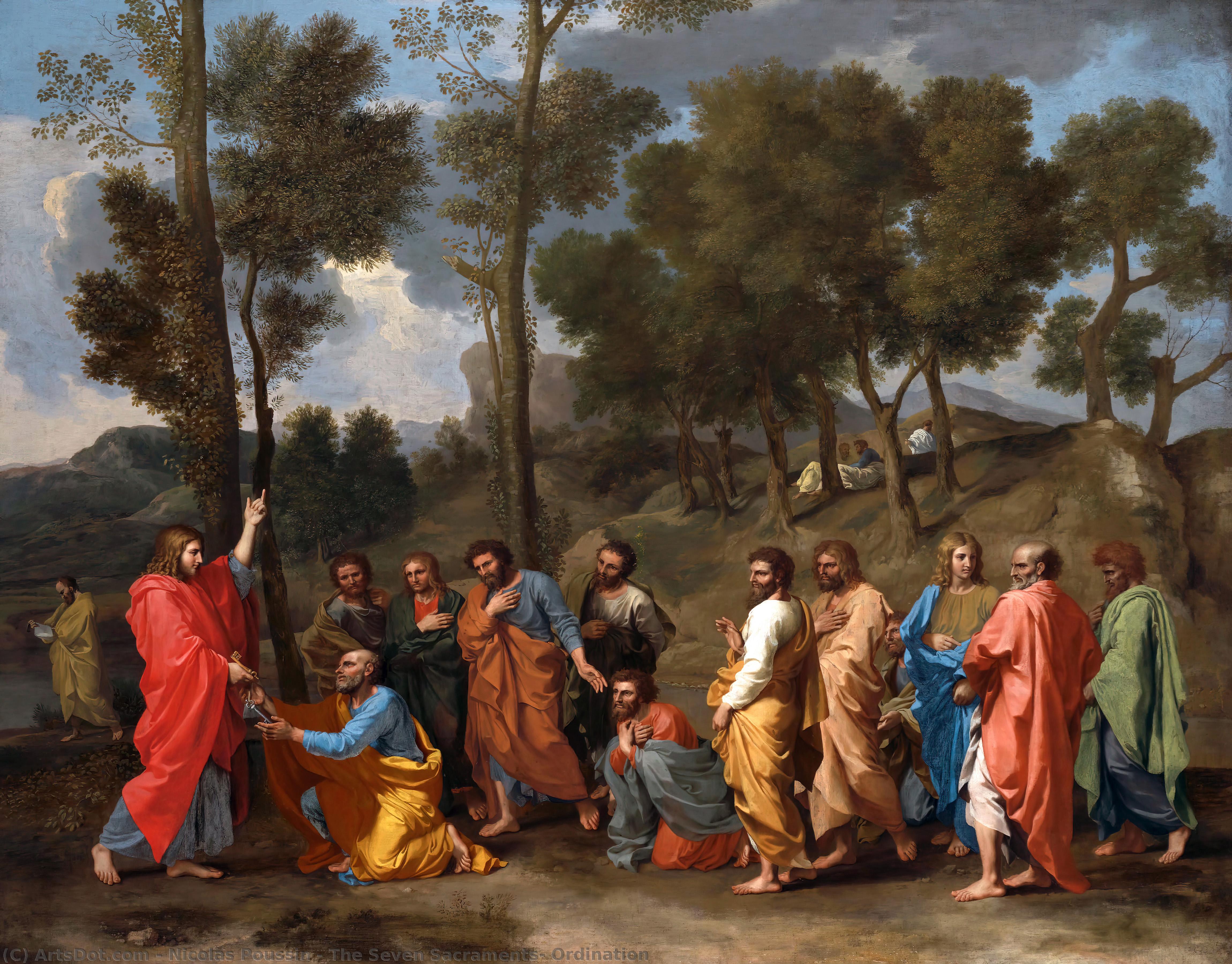 The Seven Sacraments, Ordination — Nicolas Poussin