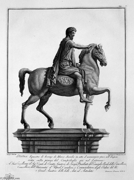 Equestrian Statue Of Marcus Aurelius — Giovanni Battista Piranesi
