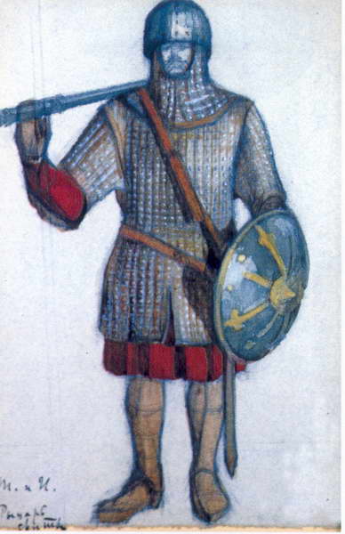 Knight Of Entourage — Nicholas Roerich