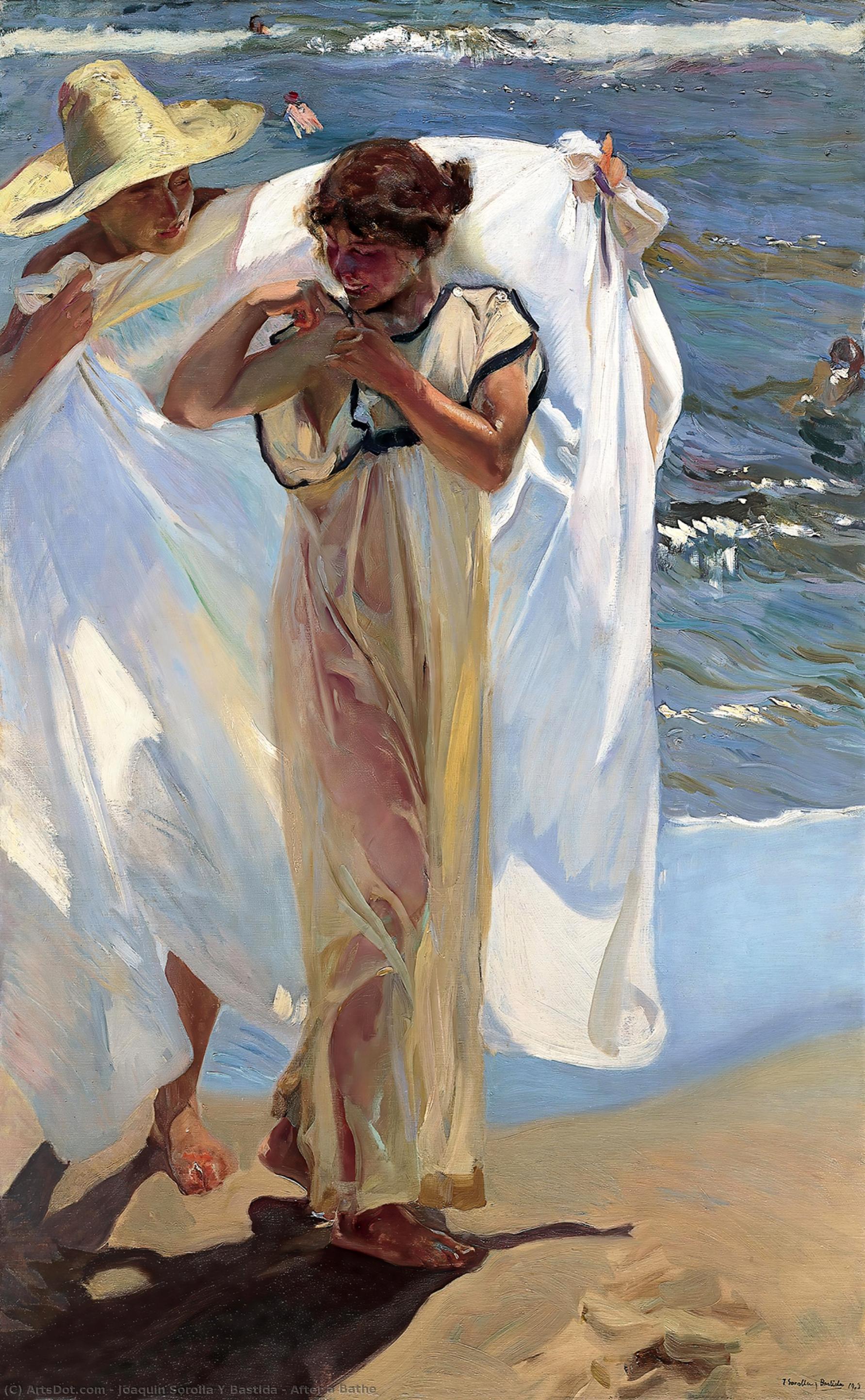 After A Bathe — Joaquín Sorolla Y Bastida