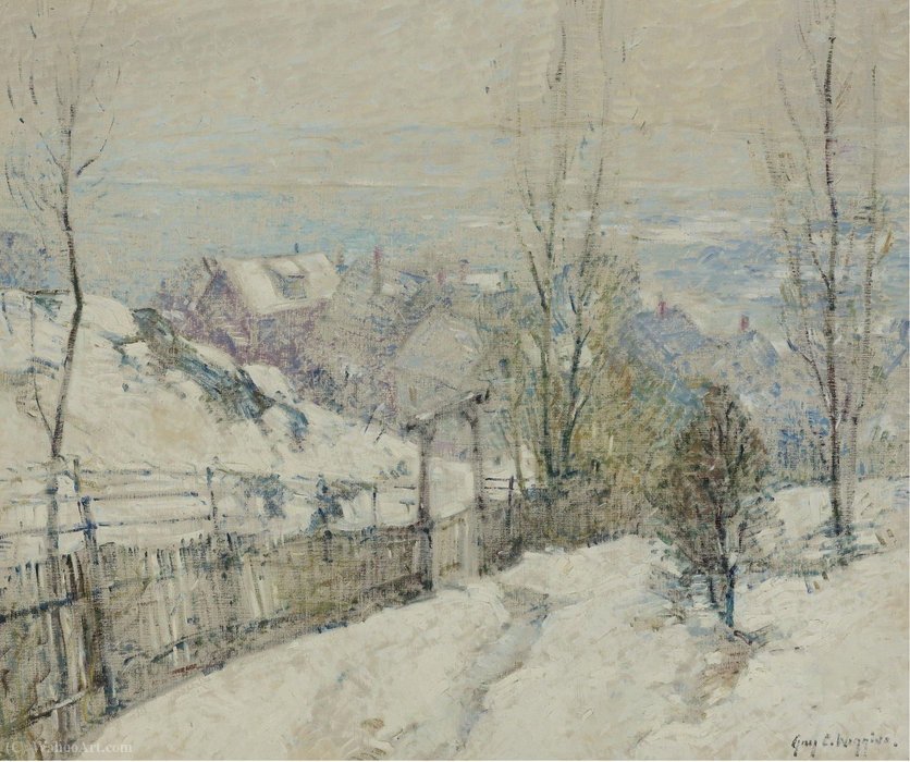 Lightly Falling Snow, (1917) — Guy Carleton Wiggins