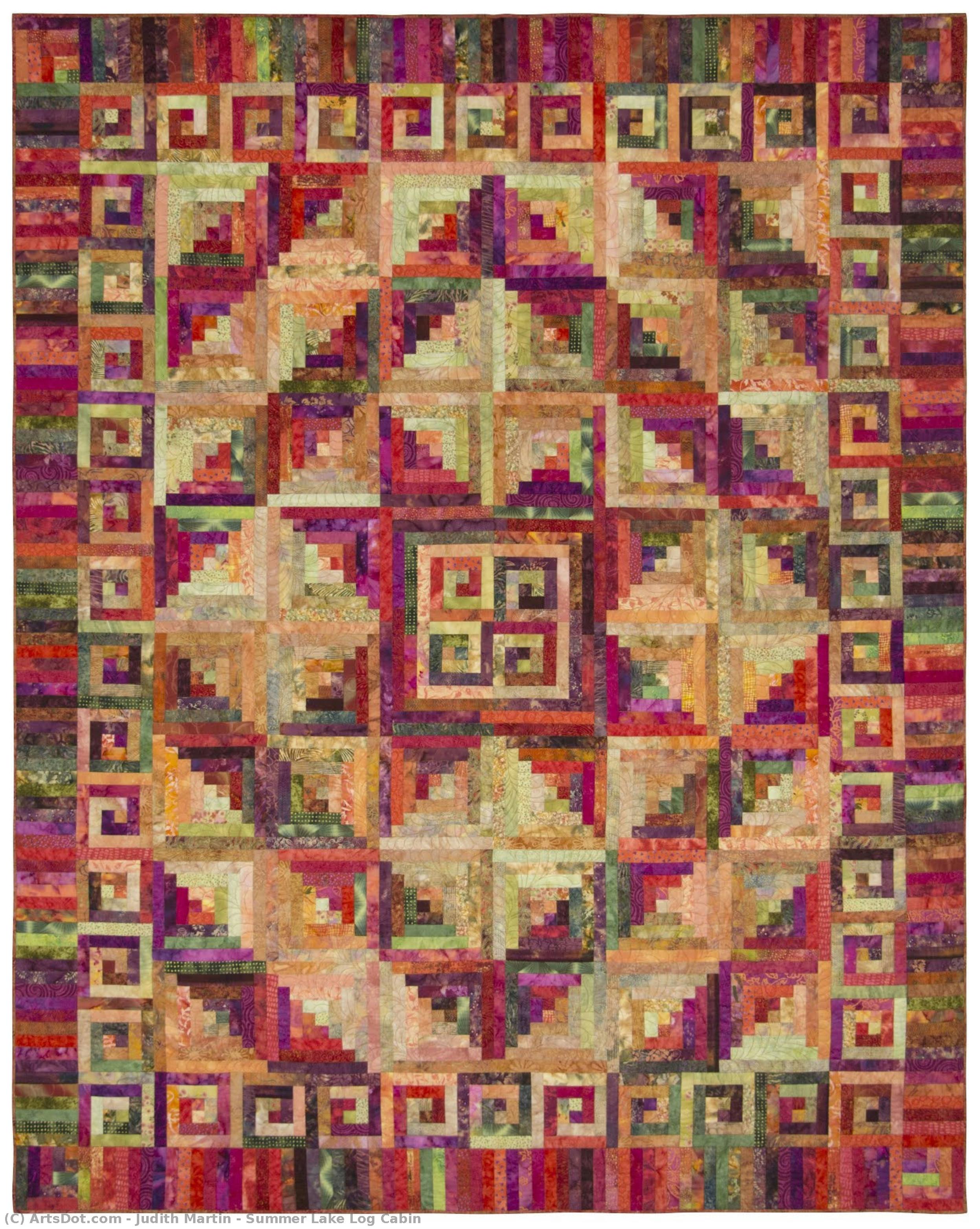 Summer Lake Log Cabin — Judith Martin
