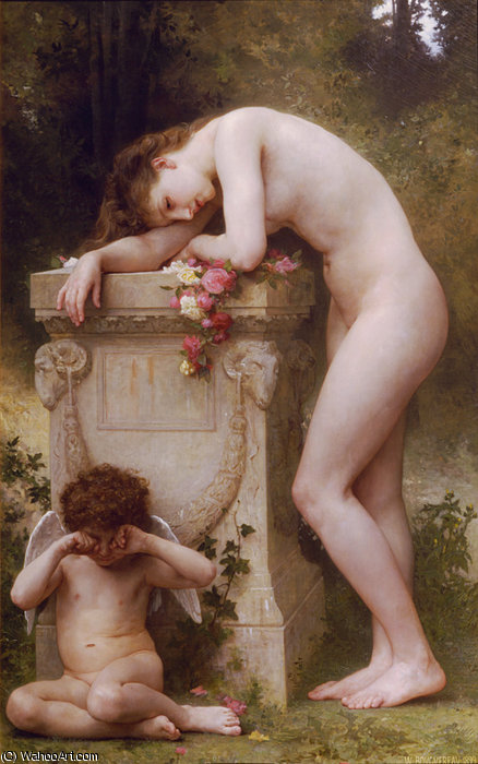 Douleur Damour — William-adolphe Bouguereau