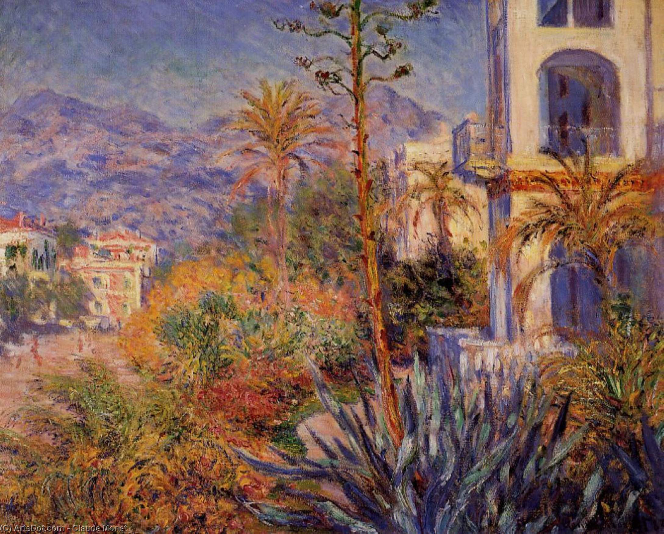 Villas In Bordighera — Claude Monet