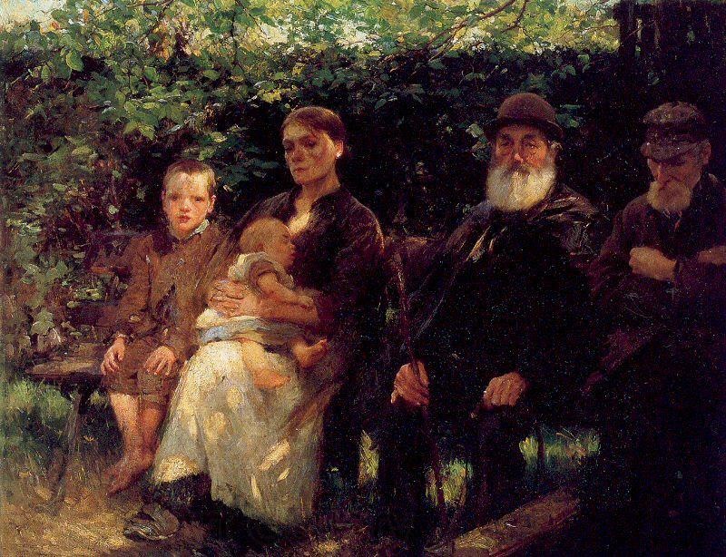 A Scene In Phoenix Park — Walter Frederick Osborne