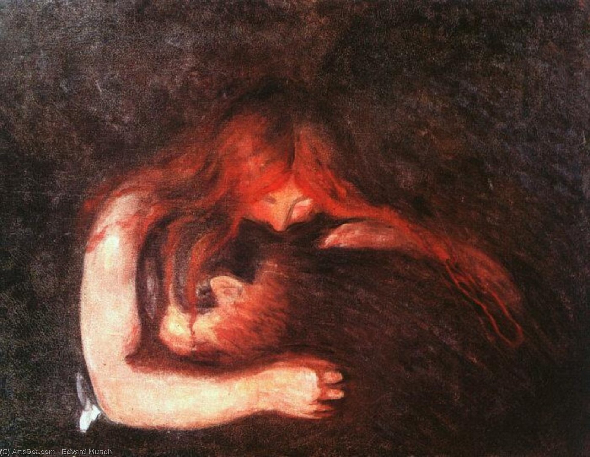 Vampyren Nasjonalgalleri Oslo — Edvard Munch
