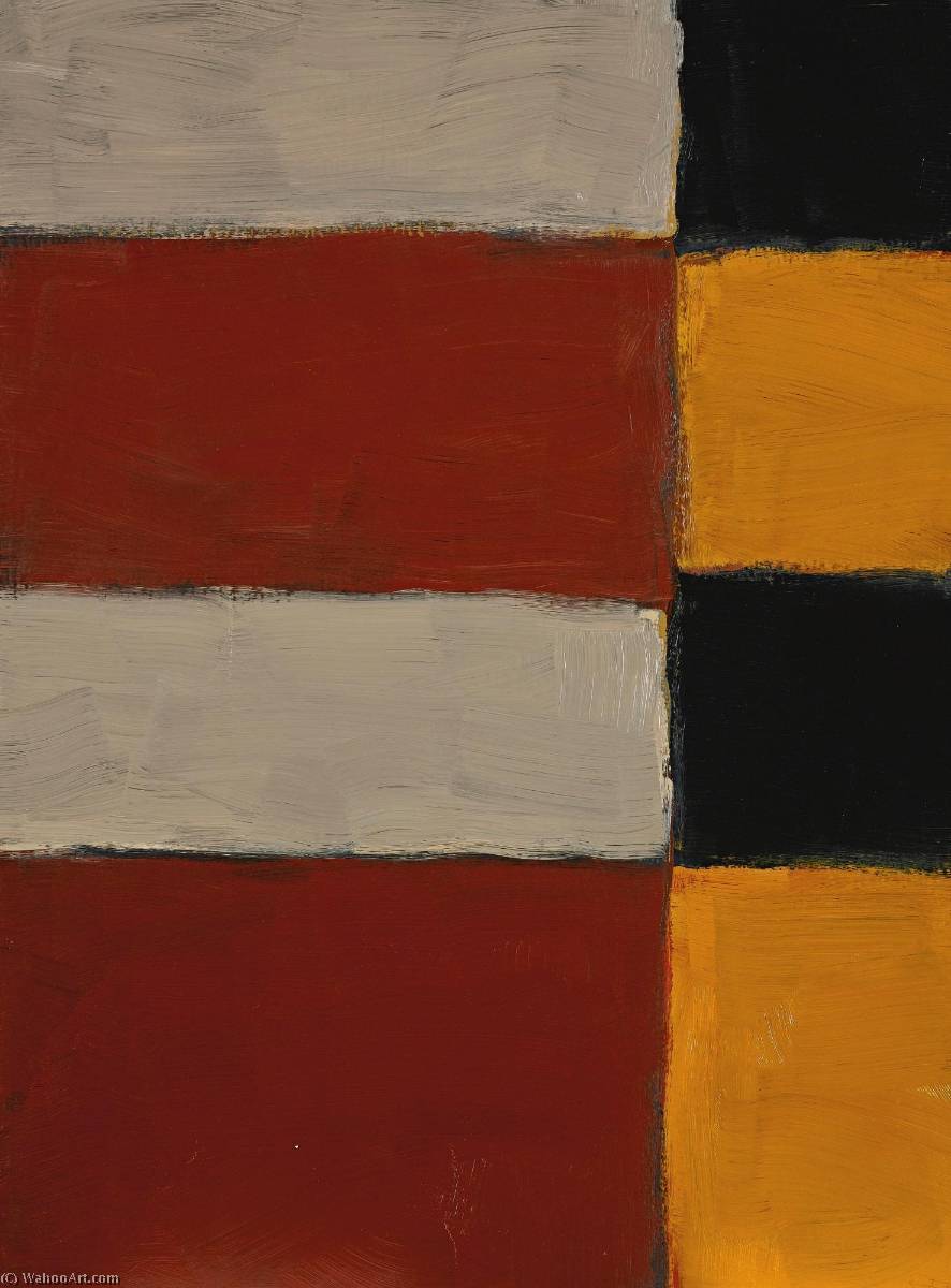 Tilted Mirror — Sean Scully