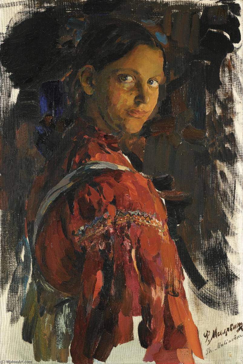 Russian Beauty — Filipp Andreevich Maliavin