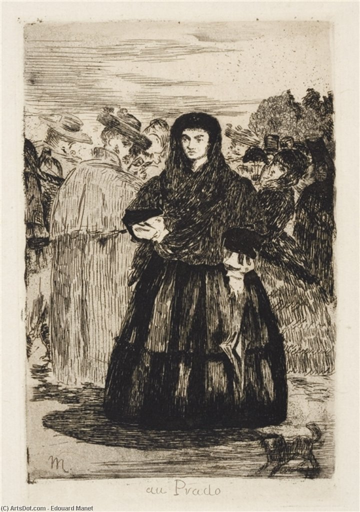 Au Prado — Édouard Manet