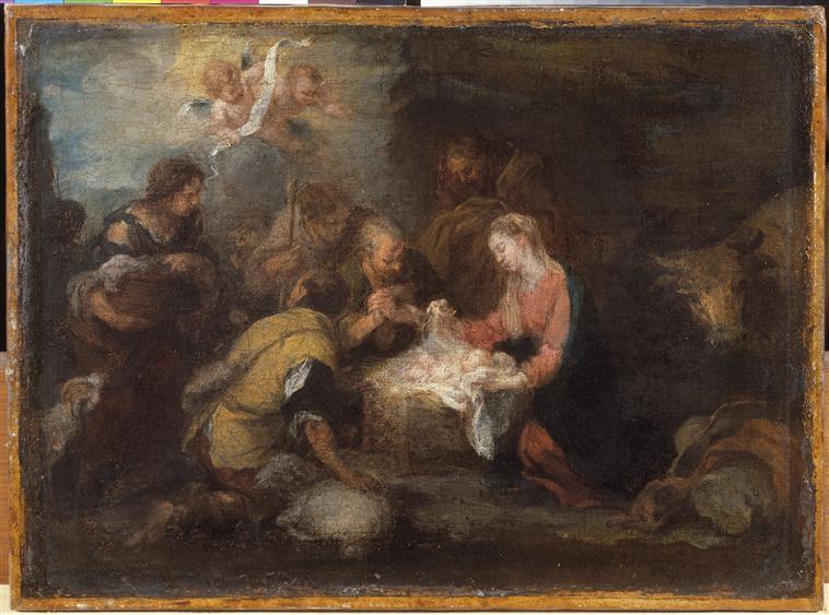 Adoration Of The Shepherds — Bartolomé Esteban Murillo
