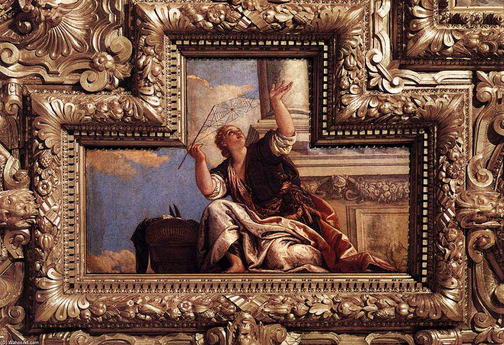 Ceiling Decoration (detail) (11) — Paolo Veronese