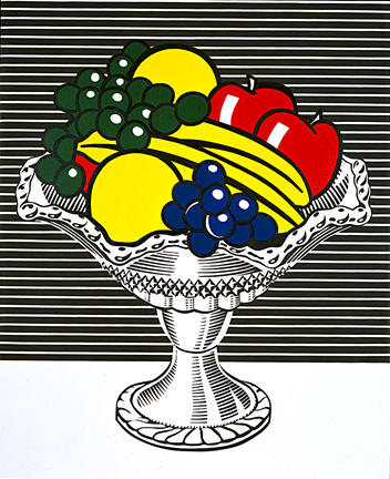 Still Life With Crystal Bowl — Roy Lichtenstein