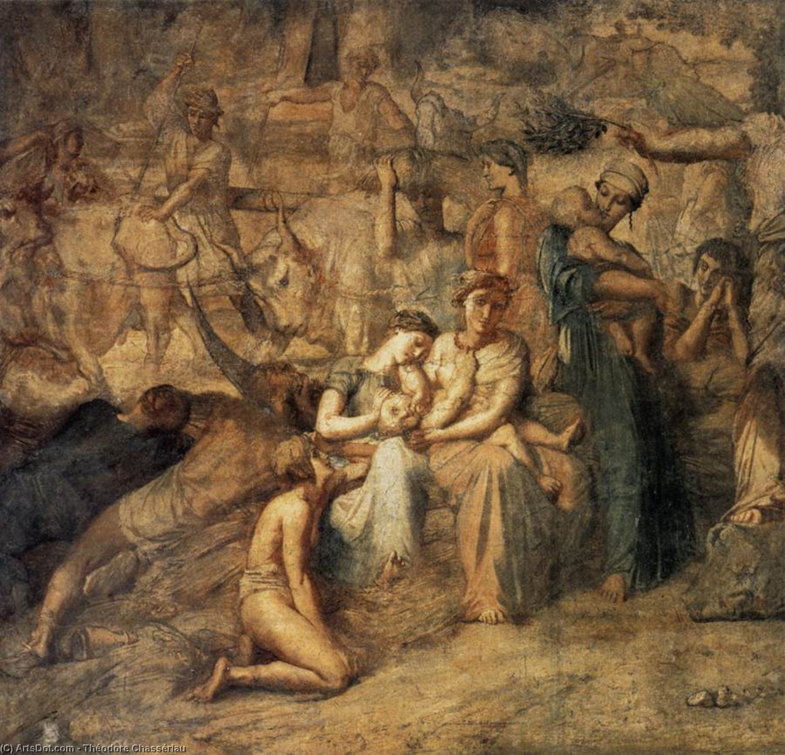 Peace — Théodore Chassériau
