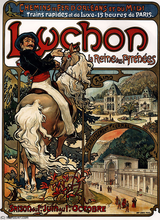 Luchon — Alphonse Mucha