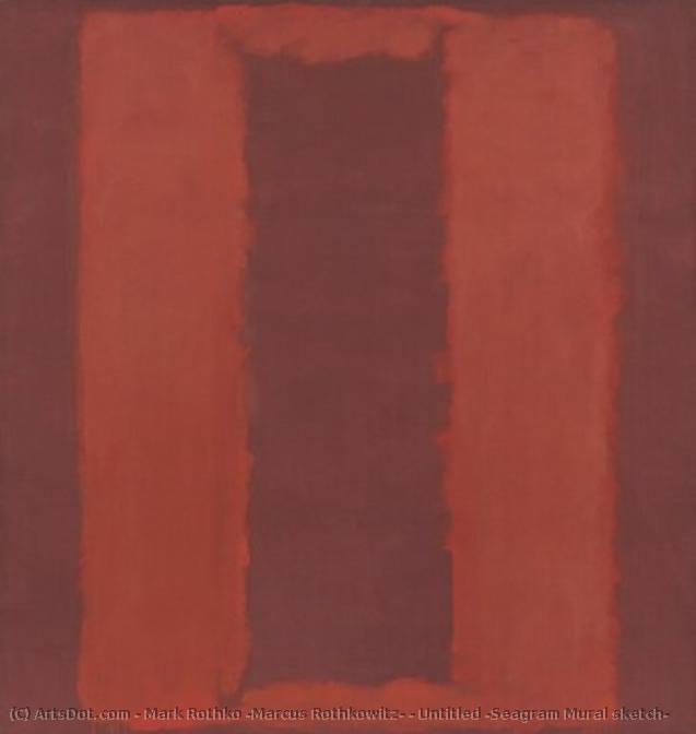 Untitled (seagram Mural Sketch) — Mark Rothko