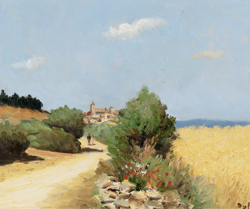 Walking By The Wheatfield — Marcel Dyf