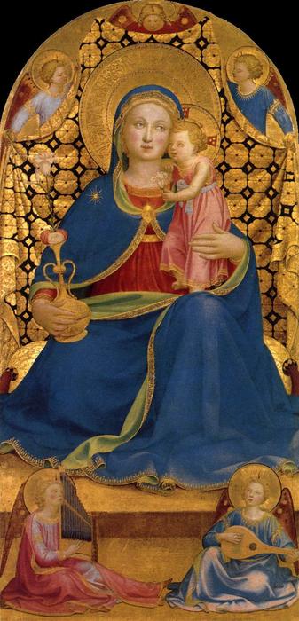 The Virgin Of Humility — Fra Angelico