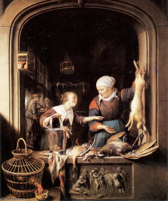 Poult — Gerrit Dou