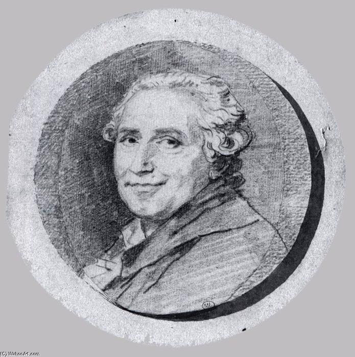 Self-portrait Facing Left — Jean-honoré Fragonard
