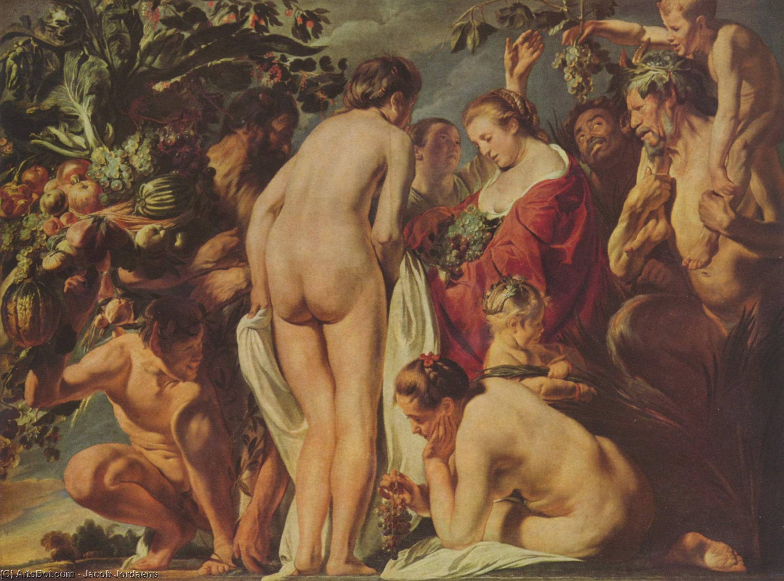 Allegory Of Abundance — Jacob Jordaens