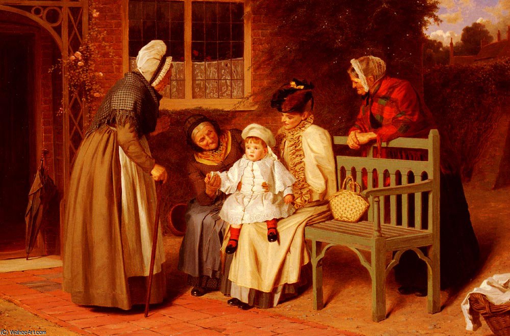 The Centre Of Attraction — James Hayllar