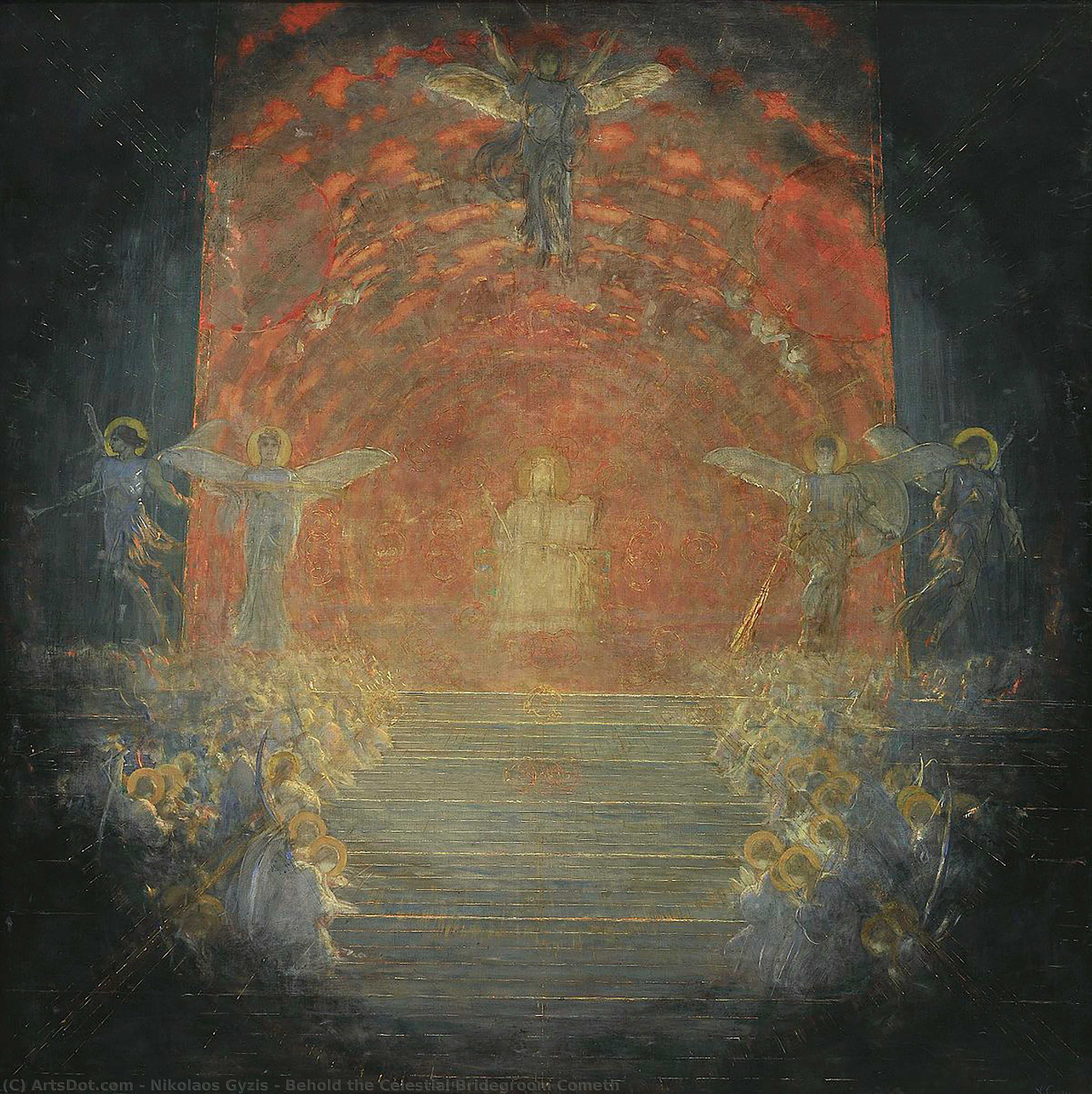 Behold The Celestial Bridegroom Cometh — Nikolaos Gyzis