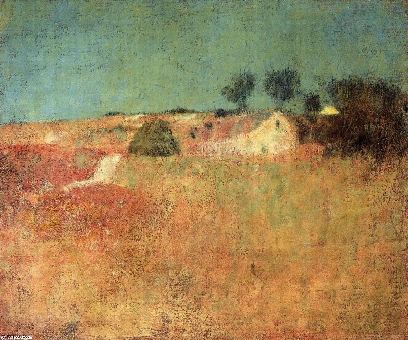 Green Sky Landscape — Charles Webster Hawthorne