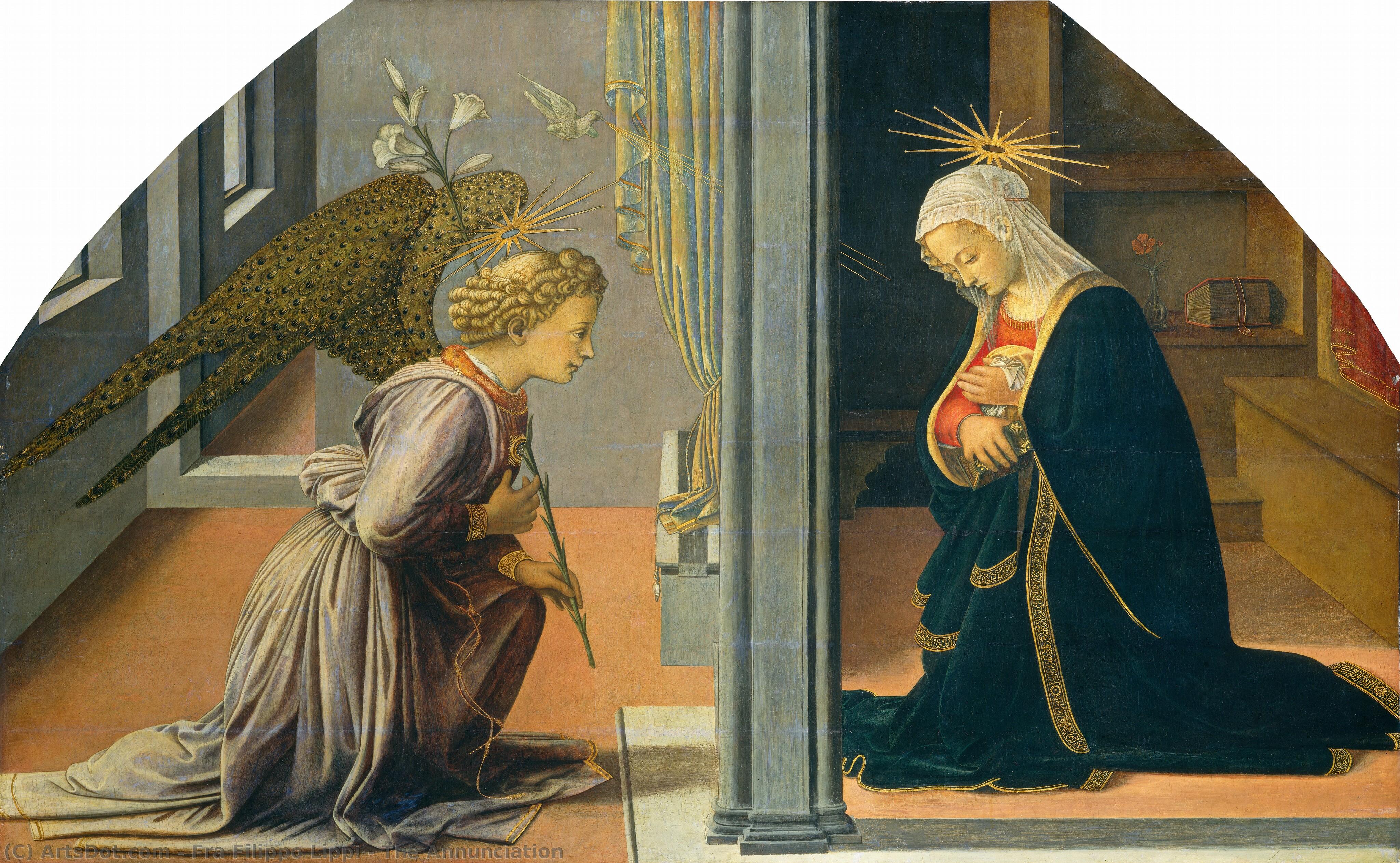 The Annunciation — Filippo Di Tommaso Lippi