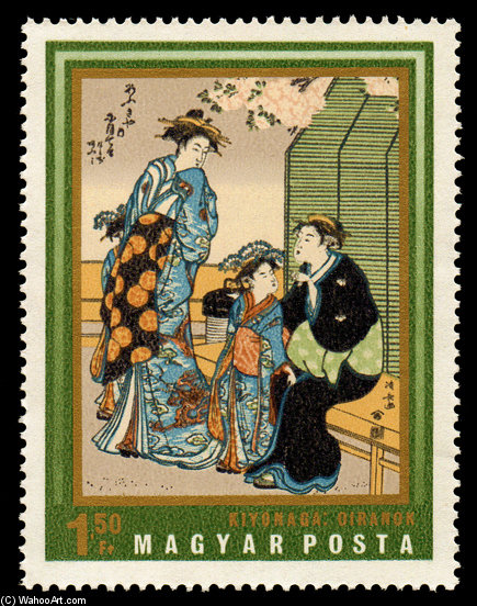 Post Card — Torii Kiyonaga