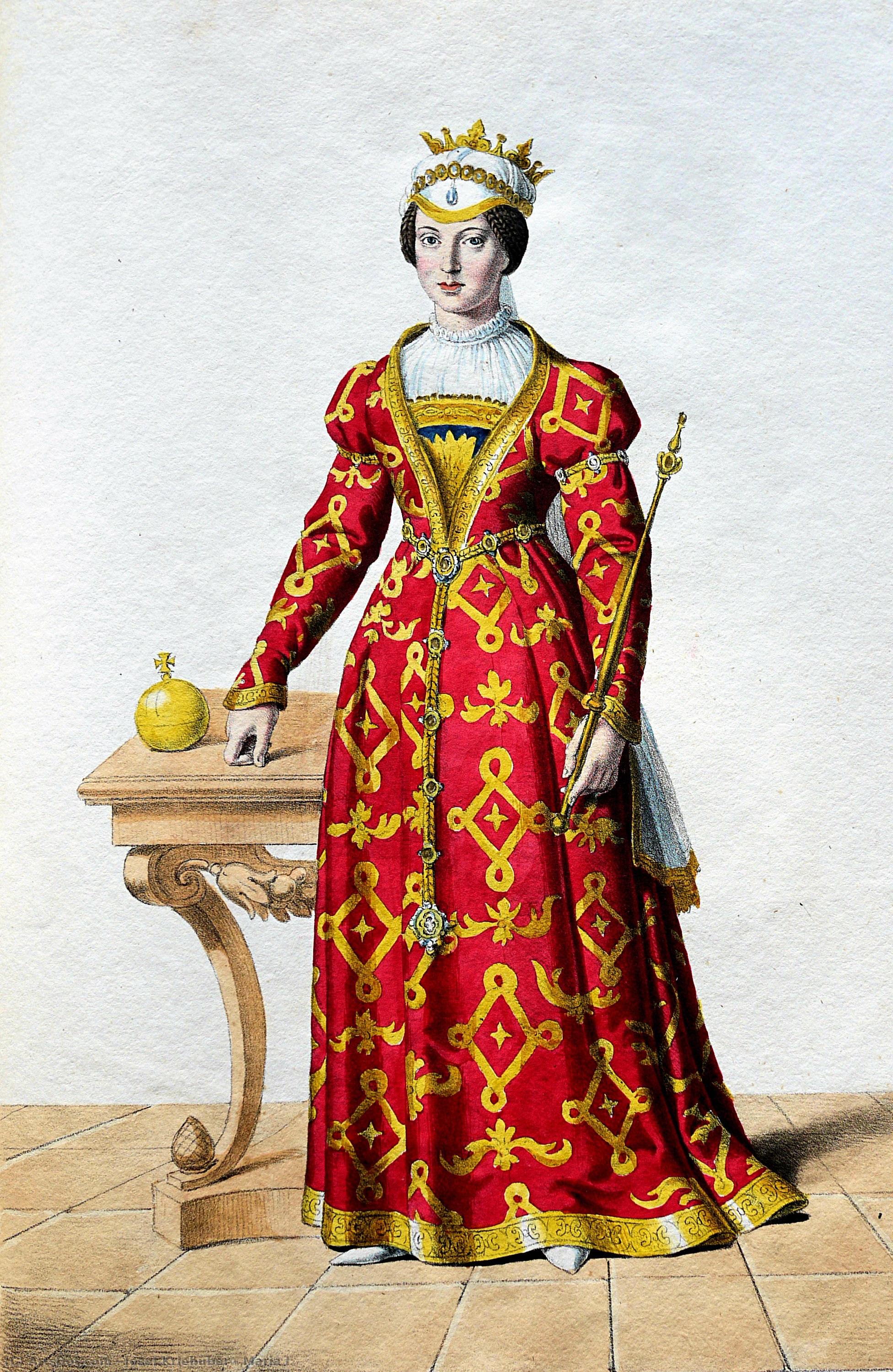 Maria I — Josef Kriehuber