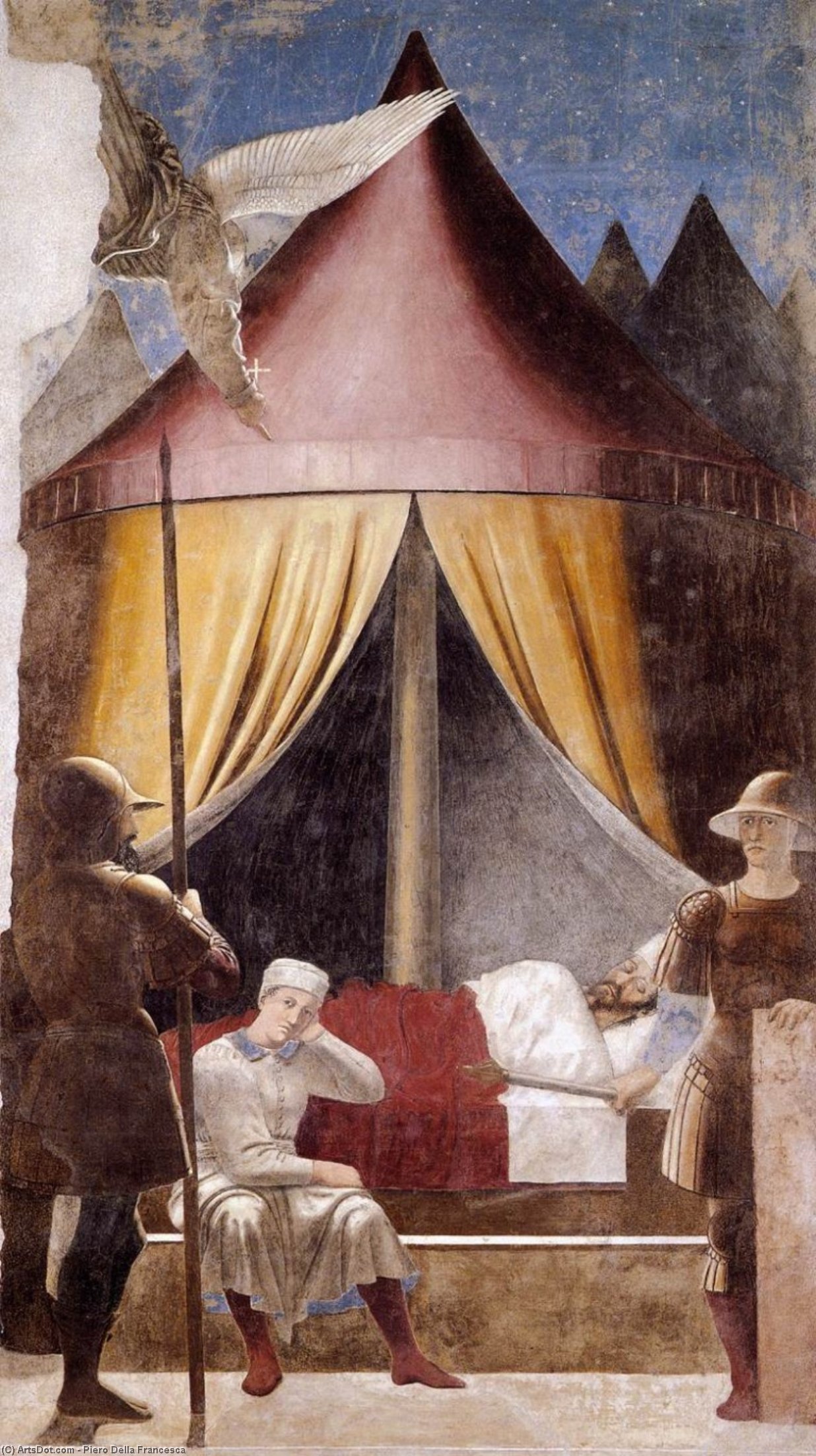 4. Vision Of Constantine — Piero Della Francesca