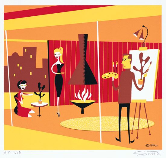 El Pintor — Josh Agle (shag)