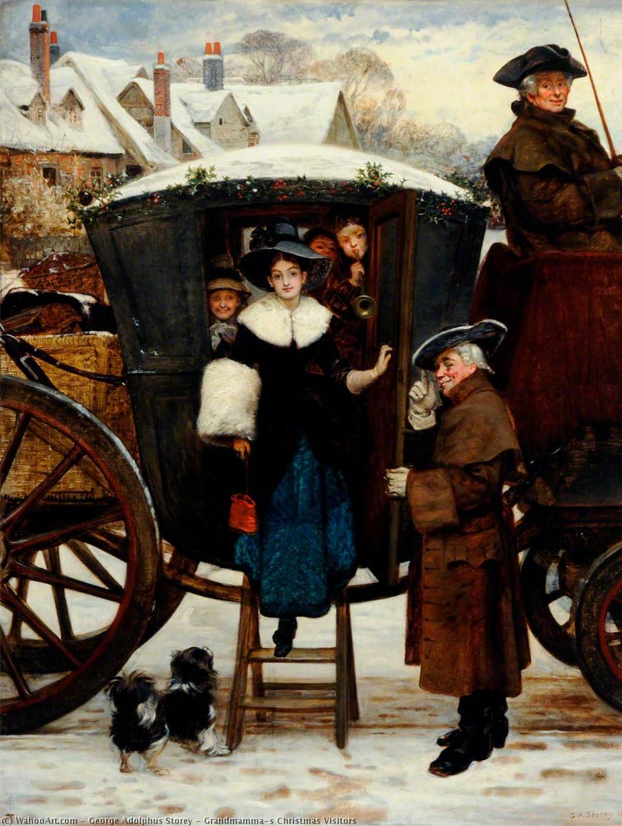 Grandmamma's Christmas Visitors — George Adolphus Storey